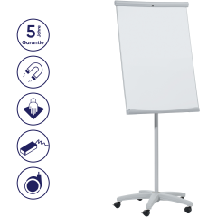 FRANKEN Flipchart 70x100 cm FC91 U-Act!Line, mit Rollen