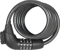 ABUS Spiralkabelschloss CC Lock CCLOCK4101 schwarz