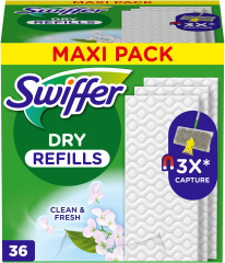 SWIFFER Trocken Wischtücher Refill 972093 Clean and...