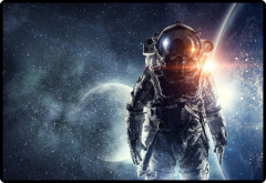 HANSA Schreibunterlage 50x34cm 41-6000.075 Astronaut