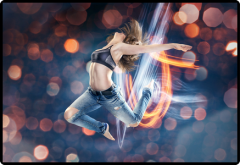 HANSA Schreibunterlage 50x34cm 41-6000.077 Dance