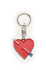 SILCA Schlüsselanhänger Herz AVK7288 nickel