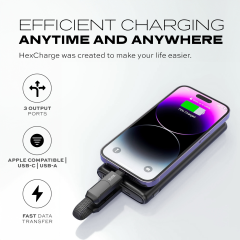 STATIK HexCharge PUP-0530-BLK 60W Black