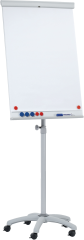 FRANKEN Flipchart X-tra!Line 68x105cm EL-FC31 hellgrau mobil