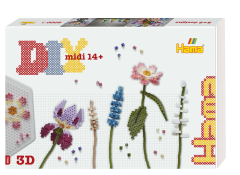 HAMA Bügelperlen Set Midi 3622 Blumenstrauss