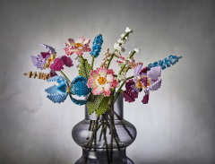 HAMA Bügelperlen Set Midi 3622 Blumenstrauss