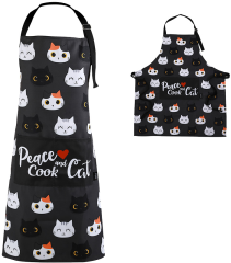 I-TOTAL Kochschürze 68x78cm XL2558 Cats