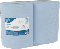 KATRIN Putztuchrollen 2-lagig 38x36cm P1468 Maxi, blau 2...