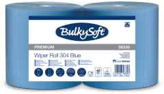BULKYSOFT Putztuchrolle 3-lagig 26x38cm 26262 blau 2 Rollen