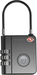 KEYSMART SmartLock KS520-BLK TSA Approved Find My Lock