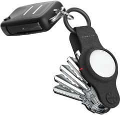 KEYSMART Air Vegan Leather Compact KS040 Key Holder for...