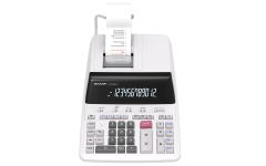 SHARP Tischrechner Strom CS2635LW beige 12-stellig