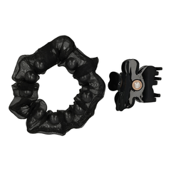 TRISA Fashion Perlen Haarklammer und Scrunchie Set...