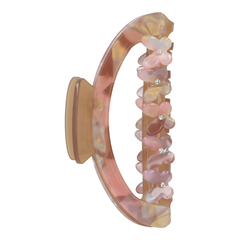 TRISA Fashion Haarklemme Strass Braun meliert