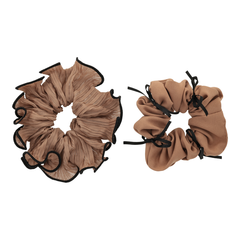 TRISA Fashion Scrunchie Set Braun 2 Stk.