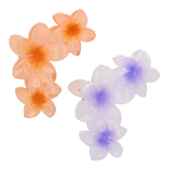 TRISA Fashion Frangipani Haarklammern Set Orange &...