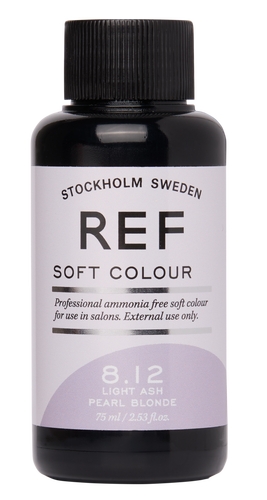 REF Soft Colour 8.1 Light Ash Blonde 2x75 ml