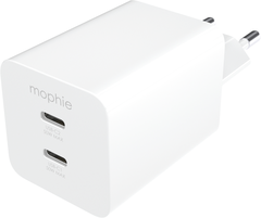 MOPHIE Essentials Power Adapter 409911854 Dual USB-C-50W,...