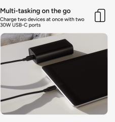 MOPHIE Powerstation 10000mAh 401114330 30W, Black