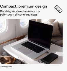 MOPHIE Powerstation Ultra 25000mAh 401114332 140W, Black