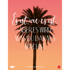 HEYE Bildkalender 2026 23563+26 Statements 34x44cm