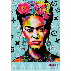HEYE Bildkalender 2026 23129+26 Frida 37x53.5cm