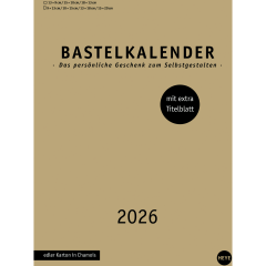 HEYE Bastelkalender 2026 22993+26 gold 21x29.7cm