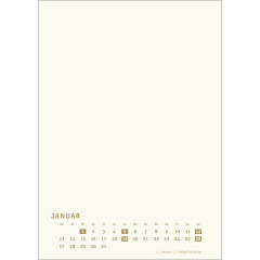 HEYE Bastelkalender 2026 22993+26 gold 21x29.7cm