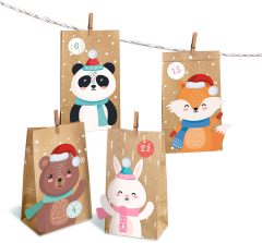 URSUS Adventskalender 24870000F Winter friends