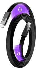 STATIK MagStack Slim Pro Cable PUP-0495-6FT-CC-BLK USB-C...