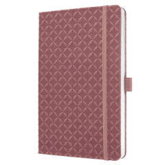 JOLIE Notizbuch A5 JN135 dusty red, liniert