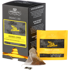 CROWNINGS Bio Rooibos Lemon 105552 Pyramide 2g, 15 Stk.