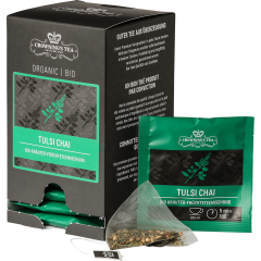 CROWNINGS Bio Tulsi Chai 105554 Pyramide 2g, 15 Stk.