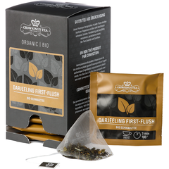 CROWNINGS Bio Darjeeling First-Flush 105545 Pyramide 2g,...