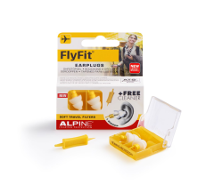 Alpine Flyfit, Gehörschutzstöpsel, mit Euroloch