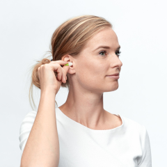 Alpine Sleepsoft, Gehörschutzstöpsel, mit Euroloch