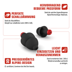 Alpine.WorkSafe Gehörschutzstöpsel
