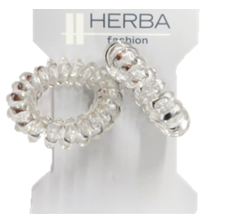 Herba FHH.Sport Haarbinder, transparent, 2 Stk., Ø...