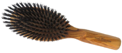 Herba Olivenholzbürste, Wildschweinborsten, klein,...