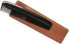 Herba Taschenkamm mit Etui, handgesägt, Kunststoff,...