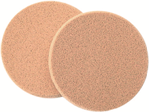 Herba Make-up Schwämmchen, rund, beige, 2 Stk.