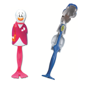 Kids Brush Zahnbürste Ente, rosa