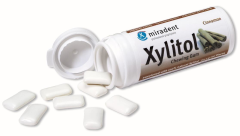 Miradent Xylitol Zimt Zahnpflegekaugummi, Dose à...