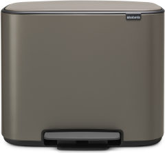 BRABANTIA Treteimer BO 121203 11L/23L, platinum