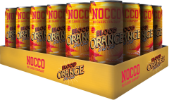 NOCCO BCAA Blood Orange Alu 6498 33 cl, 24 Stk.