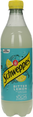 SCHWEPPES Bitter Lemon Pet 8236 50 cl, 6 Stk.