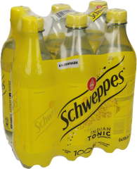SCHWEPPES Tonic Water Pet 8931 50 cl, 6 Stk.