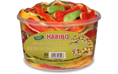 HARIBO Anaconda Riesenschlange 60503 Dose 1200g, 30 Stk.