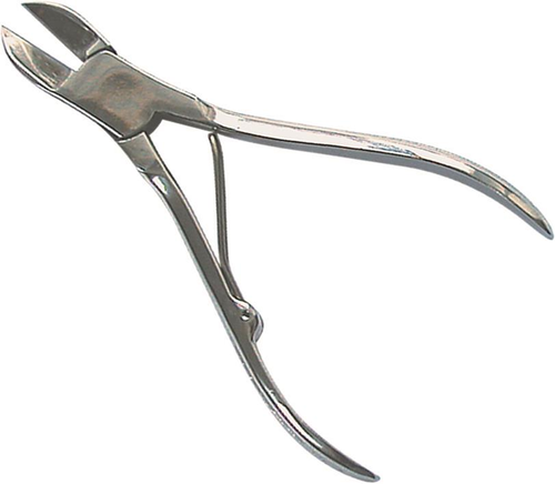 Herba Nagelzange, vernickelt, 10 cm