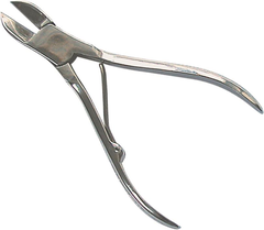 Herba Nagelzange, vernickelt, 10 cm